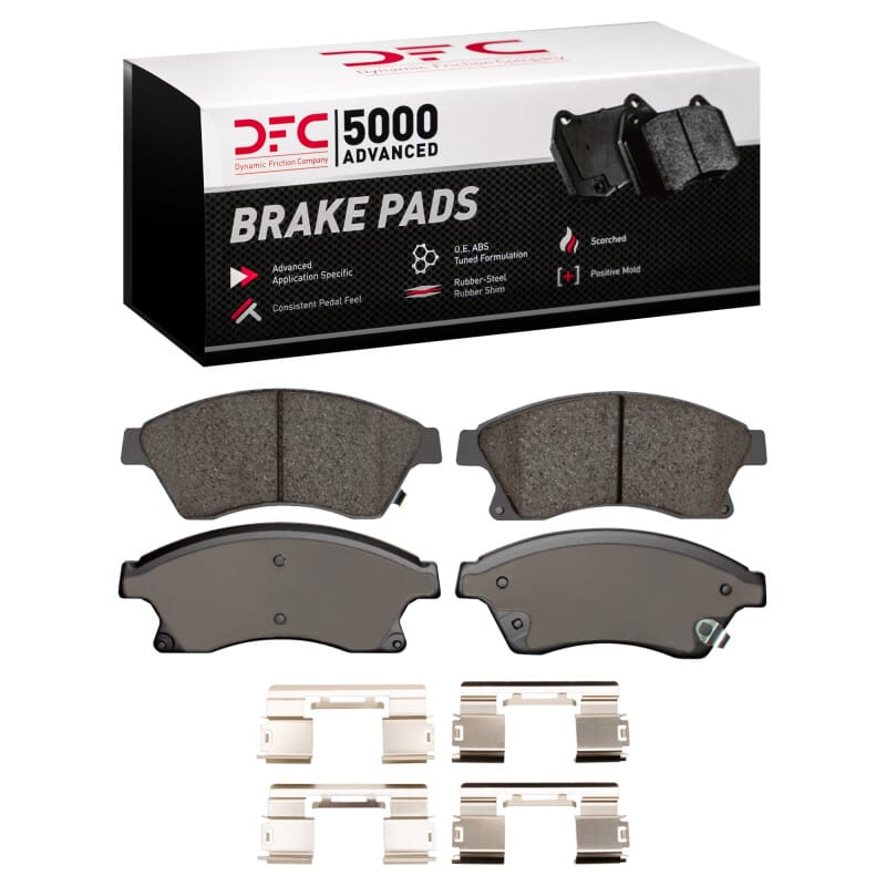 DFC — DFC 11-17 Chevrolet Cruze Limited Front 5000 Advanced Ceramic Brake Pads and Hardware Kit
DFC Brake Pad Set