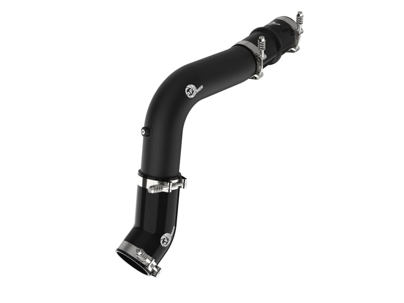 aFe — aFe 19-23 RAM Diesel L6-6.7L BladeRunner 3.5 IN Aluminum Hot Charge Pipe - Black
Hot Charge Pipe