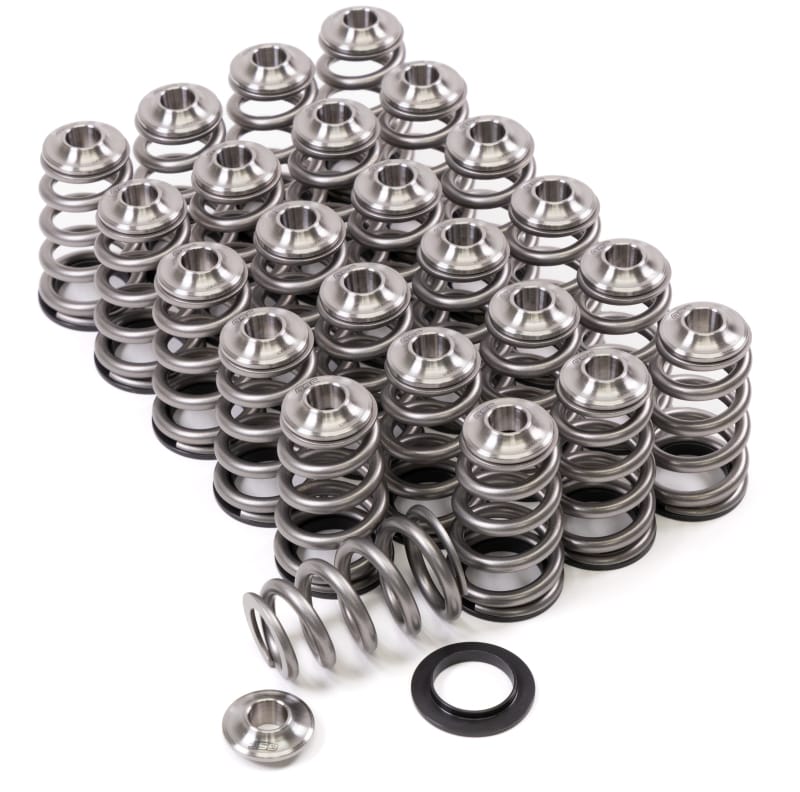 GSC Power Division — GSC P-D Nissan VR30DDTT HP Conical Valve Spring Ti Retainer & Seat Kit (9500RPM/40PSI Max)