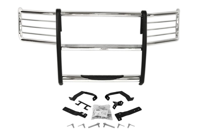 Go Rhino — Go Rhino 15-17 Ford F-150 (Excl. ACC Models) 3000 Series StepGuard Center Grille + Brsh Grd - Chrome
3000Series StepGuard