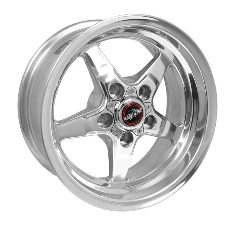 Race Star — Race Star 92 Drag Star 15x7.00 5x4.50bc 3.50bs Direct Drill Polished Wheel