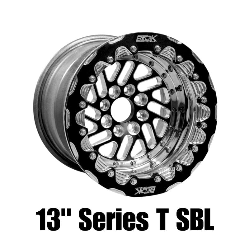 Belak Wheels — Belak 13x10 / 5in BS / 4x100 BP / High Pad / Series Twisted Wheel - Non-Beadlock