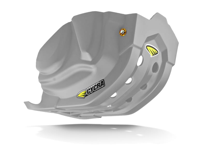 Cycra — Cycra 17-20 Honda CRF450R/RX Full Combat Skid Plate - Grey