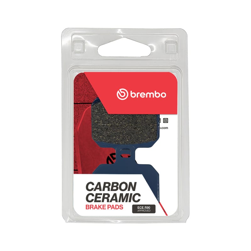 Brembo OE Powersports — Brembo OE 04-13 Derbi GPR Racing 50cc/08-15 Rieju Tango 250cc Carbon Ceramic Brake Pad - Front