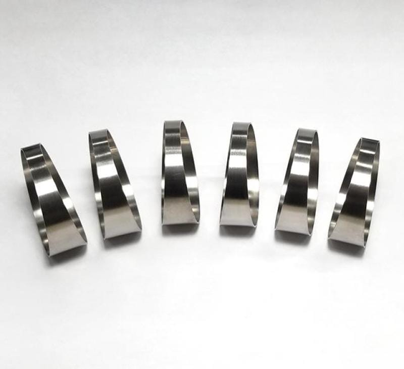 Ticon — Ticon Industries 1.88in 7.5 Degree 1.5D/2.82in CLR Loose Radius 1mm Wall Titanium Pie Cuts - 6pk