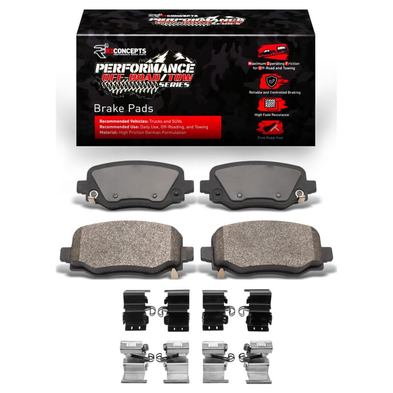 R1 Concepts — R1 14-23 Chrysler 200 Rear Performance Off-Road/Tow Brake Pads & Hardware Kit
R1 Performance Off-R