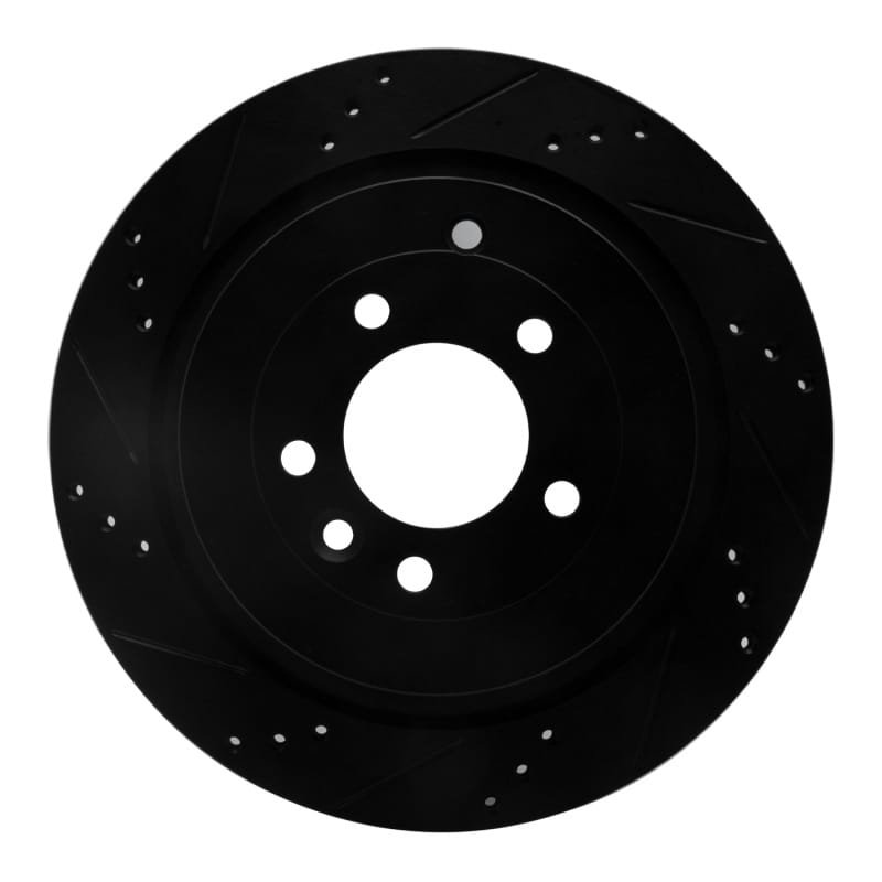R1 Concepts — R1 05-16 Land Rover Discovery (Latin America) Rear Left Drilled & Slotted Black Brake Rotor
R1 Brake Rotor Drill