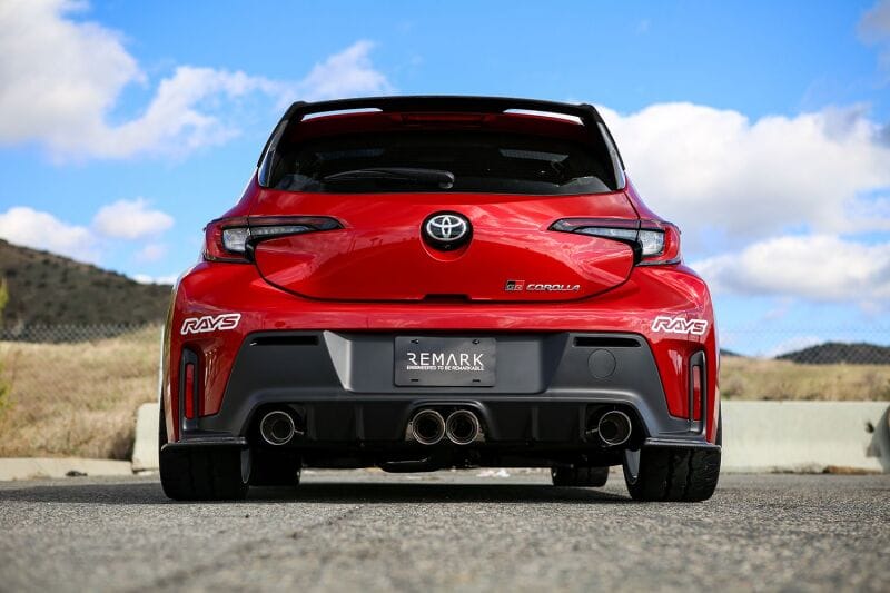 Remark — Remark 2023+ Toyota GR Corolla Elite Spec Quad Tip Catback Exhaust