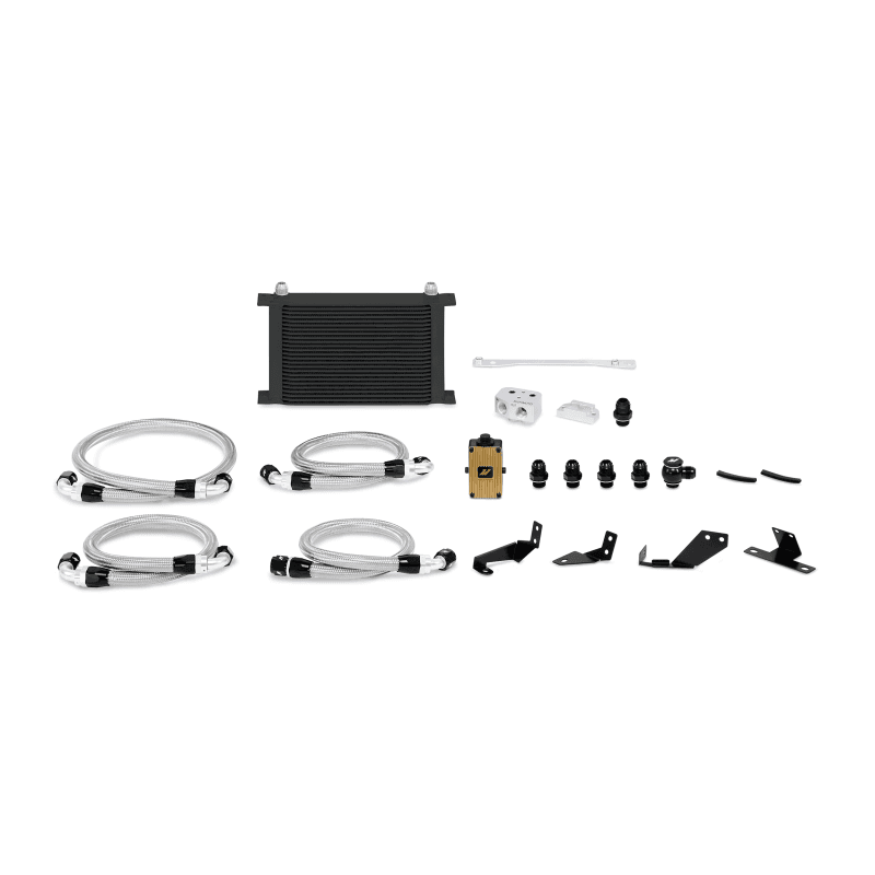 Mishimoto — Oil Cooler Kit, Black, Thermostatic, fits Pontiac GTO 2004-2006
Pontiac GTO Thermostatic Oil Cooler Kit