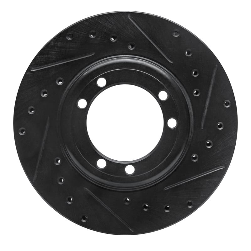 R1 Concepts — R1 92-04 Hummer H1 Front/Rear Right Drilled & Slotted Black Brake Rotor
R1 Brake Rotor Drill