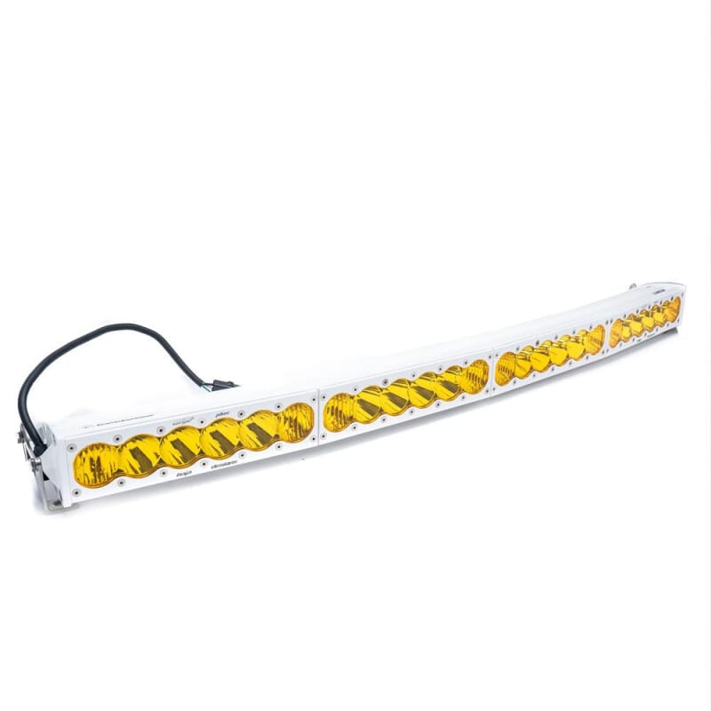 Baja Designs — Baja Designs Marine OnX6+ Arc LED Light Bar 40in. Driving Combo/Amber - White