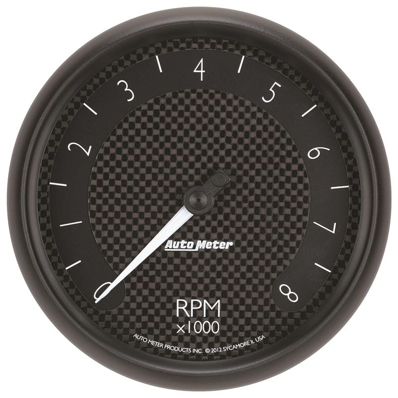 AutoMeter — Autometer GT Series 5in In Dash 8K RPM Tachometer
5" TACH, 8,000 RPM,