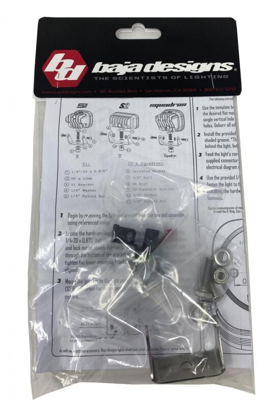 Baja Designs — Baja Designs S1 Series Mounting Bracket - Single