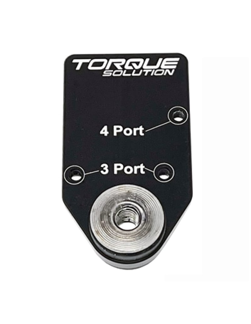 Torque Solution — Torque Solution Billet MAC Valve Mount Bracket - For 3/4 Port MAC Solenoid Valves