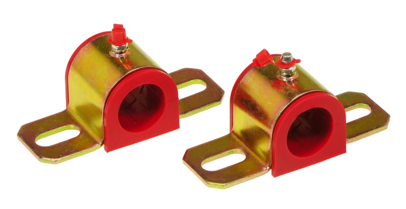 Prothane — Prothane Universal Greasable Sway Bar Bushings - 1 1/8in - Type B Bracket - Red
SWAY BAR BUSHINGS
