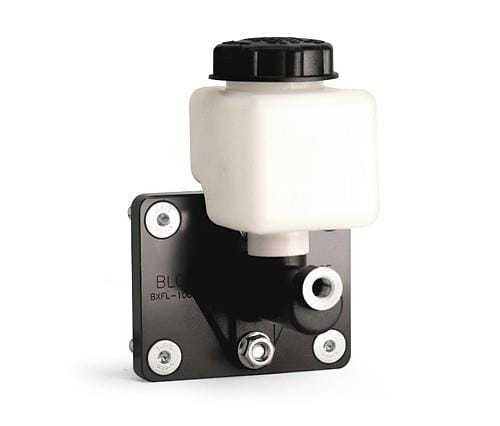 BLOX Racing — BLOX Racing Brake Booster Elimi-Plate - Silver