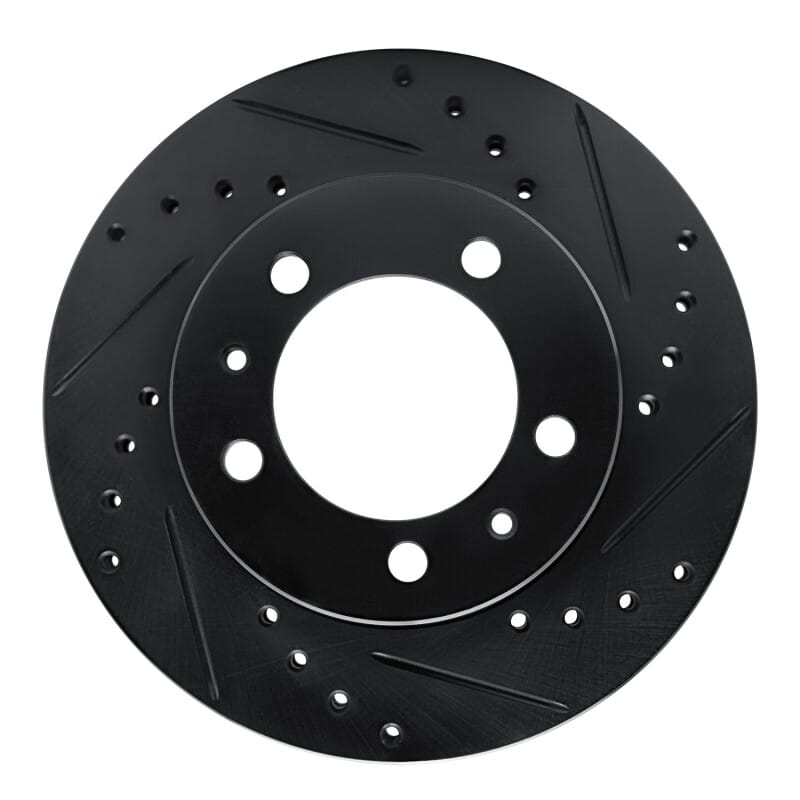 R1 Concepts — R1 87-88 Nissan Van Front Right Drilled & Slotted Black Brake Rotor
R1 Brake Rotor Drill