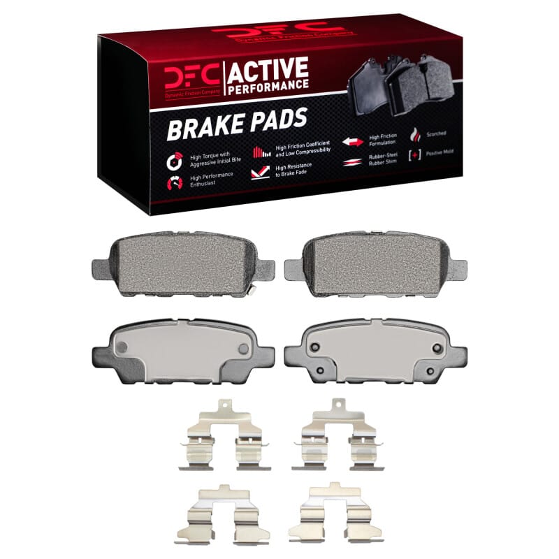 DFC — DFC 02-25 Nissan Juke Rear Active Performance Pads and Hardware Kit
DFC Brake Pad Set