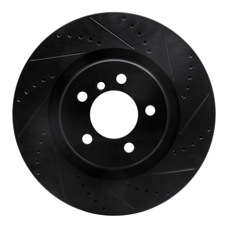 R1 Concepts — R1 06-12 Land Rover Range Rover Front Right Drilled & Slotted Black Brake Rotor
R1 Brake Rotor Drill