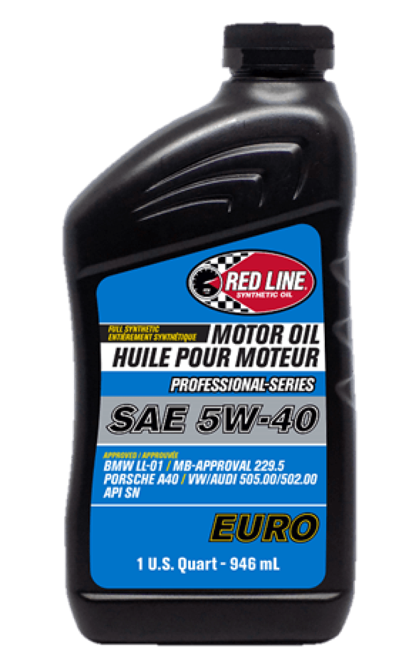 Red Line — Red Line Pro-Series Euro 5W40 Motor Oil - Quart