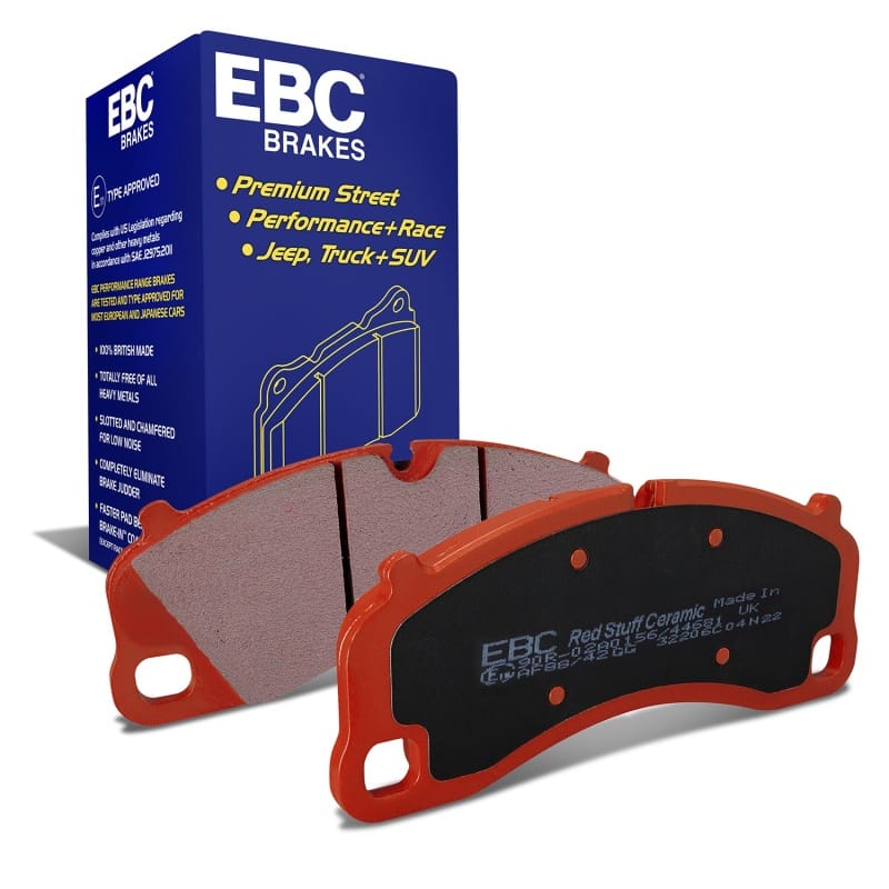 EBC — EBC 2016+ Porsche 911 (991/992) Carrera S 3.0TT (Cast Iron Rotor Only) Redstuff Front Brake Pads
Disc Brake Pad