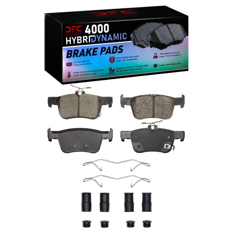 DFC — DFC 18-25 Acura RDX Rear 4000 HybriDynamic Brake Pads and Hardware Kit
DFC Brake Pad Set