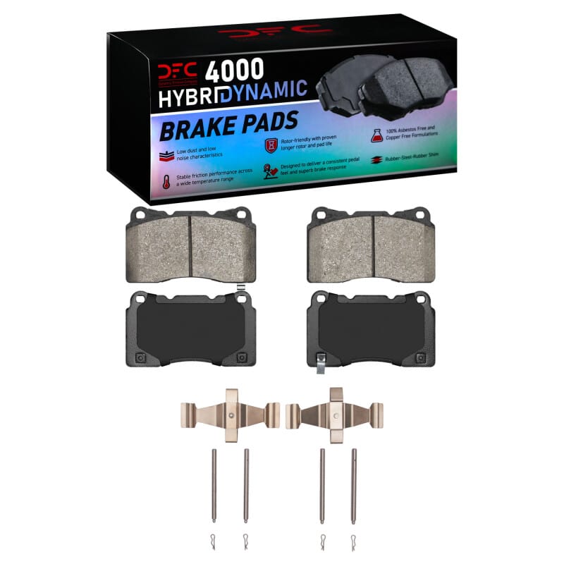 DFC — DFC 03-20 Subaru WRX STI Front 4000 HybriDynamic Brake Pads and Hardware Kit
DFC Brake Pad Set