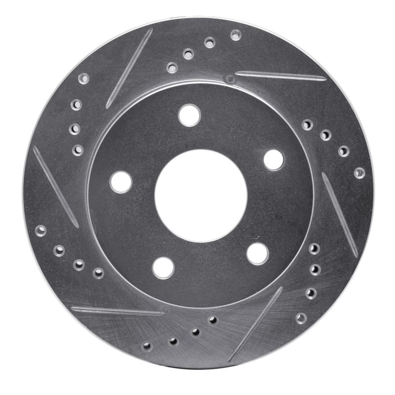 R1 Concepts — R1 90-97 Ford AEROSTAR Right Front Drilled & Slotted Silver Brake Rotor
R1 Brake Rotor Drill