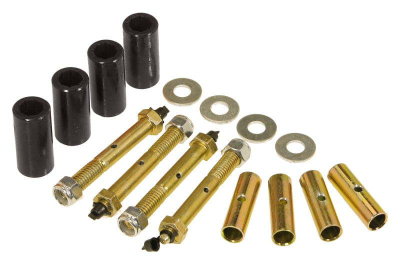 Prothane — Prothane 55-75 Jeep CJ5/7 Front & Rear Main Spring Eye Bushings - Black
SPRING/SHACKLE BUSH