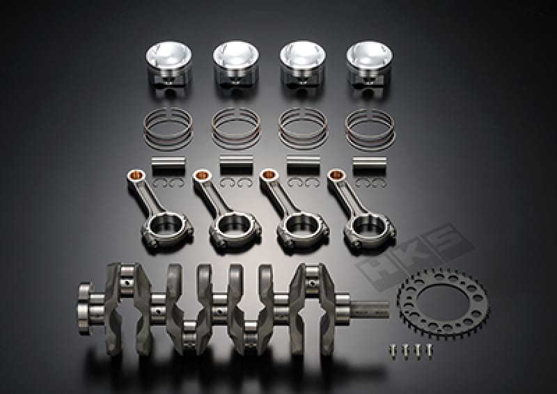 HKS — HKS 08-10 EVO X 4B11 Stroker Kit w/ Forged Pistons Crank & I-Beam Conrods