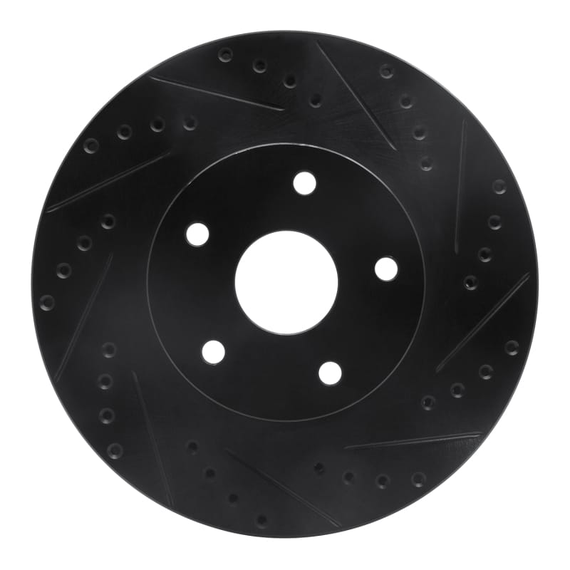 R1 Concepts — R1 92-97 Subaru SVX Front Right Drilled & Slotted Black Brake Rotor
R1 Brake Rotor Drill