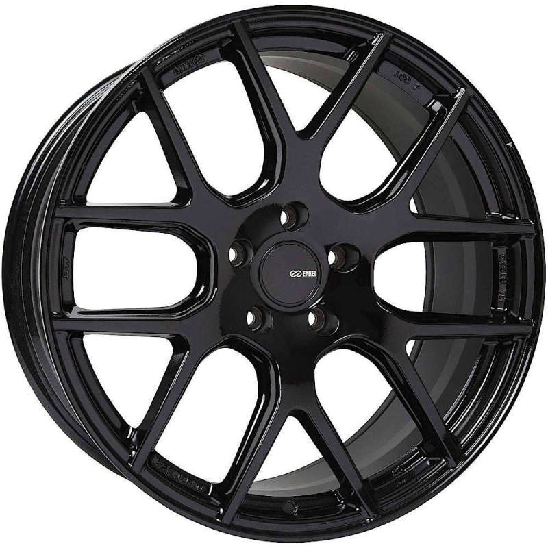 Enkei — Enkei XM-6 17x7.5 5x114.3 40mm Offset 72.6mm Bore Gloss Black