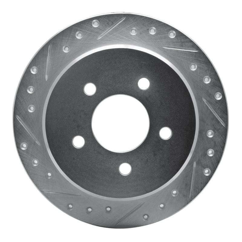 R1 Concepts — R1 95-02 Ford Explorer Rear Left Drilled & Slotted Silver Brake Rotor
R1 Brake Rotor Drill