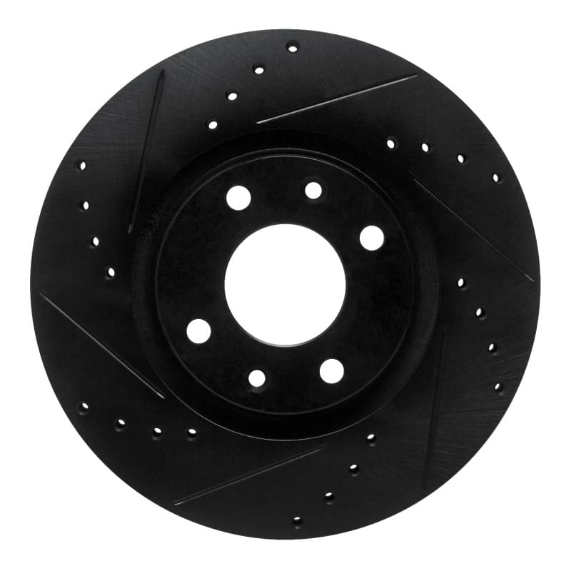 R1 Concepts — R1 03-25 Peugeot Partner (Mexico) Front Left Drilled & Slotted Black Brake Rotor
R1 Brake Rotor Drill