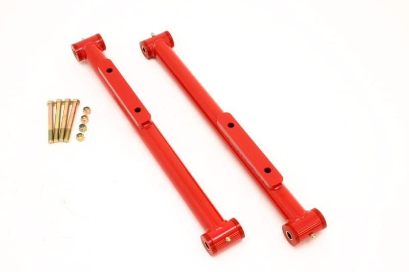 BMR Suspension — BMR 91-96 B-Body Non-Adj. STD. Length Lower Control Arms (Polyurethane) - Red