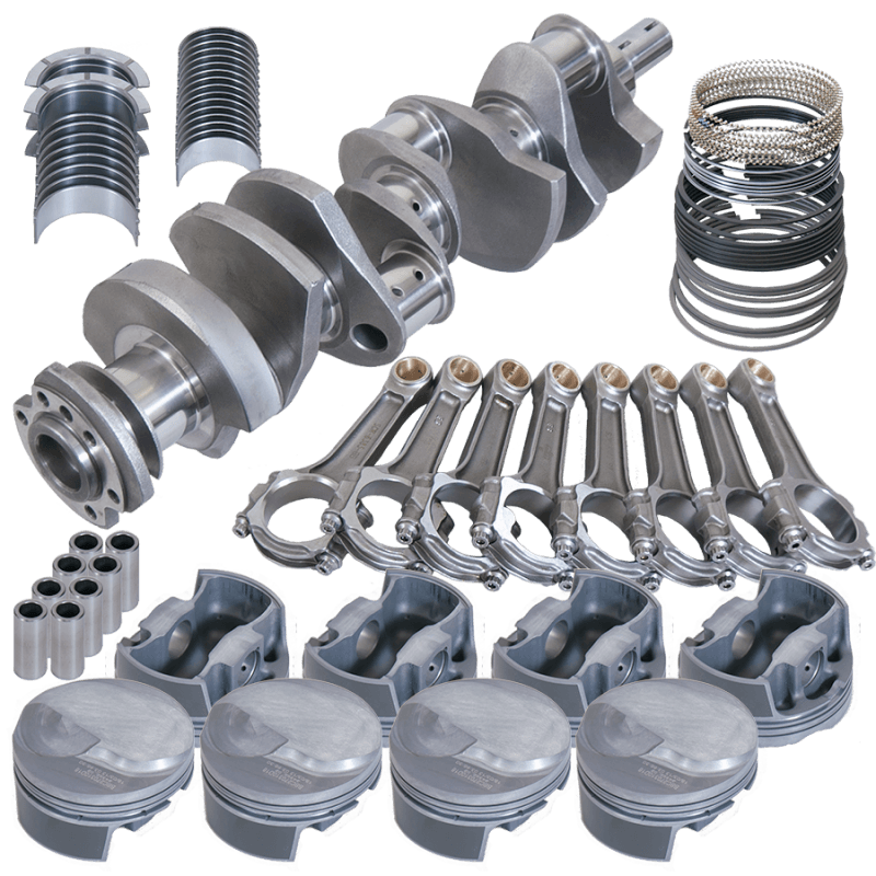 Eagle — Eagle Chevy 454 4.250in Crank 6.385in I-Beam Rods 18cc Dome 4.350in Pistons Rotating Assembly
Street & Strip Assy