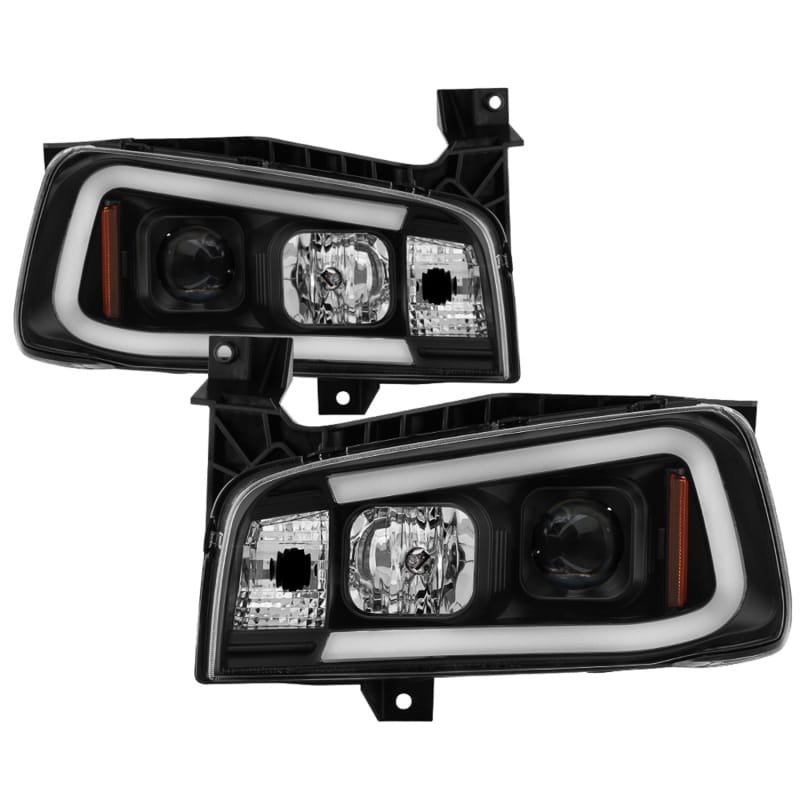 SPYDER — Spyder Dodge Charger 06-10 Projector Headlights - LED Light Bar - Black PRO-YD-DCH05V2-LB-BK
Head Light Set
