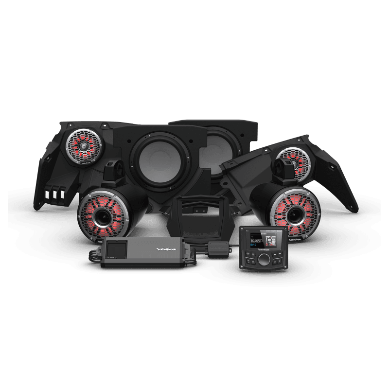 Rockford Fosgate UTV — Rockford Fosgate 17+ Can-Am X3 Stage-6 Audio System (Gen-3)