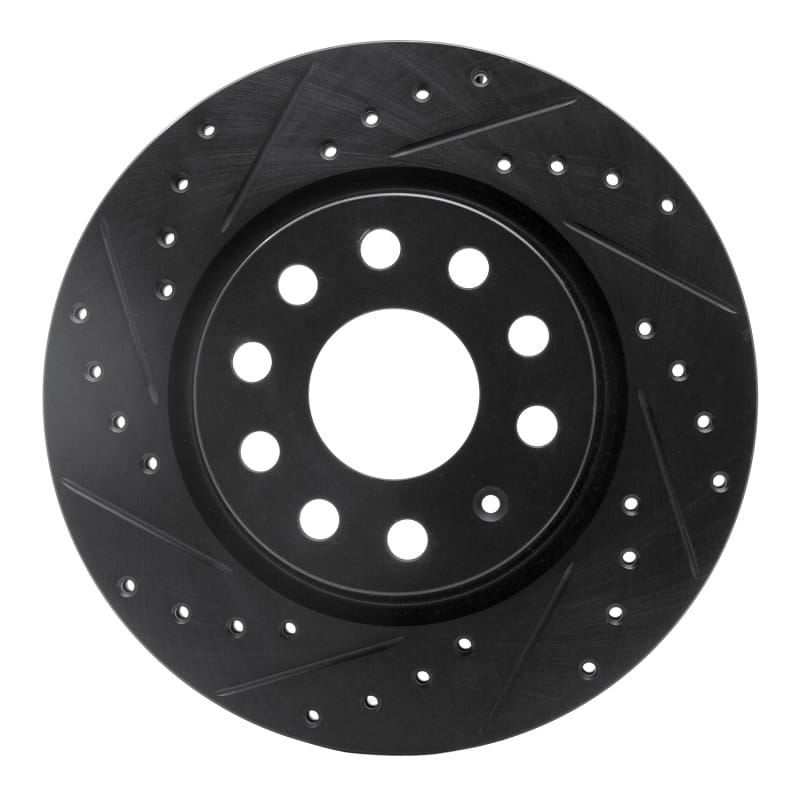 R1 Concepts — R1 05-15 Volkswagen BORA (Mexico) Front Left Drilled & Slotted Black Brake Rotor
R1 Brake Rotor Drill