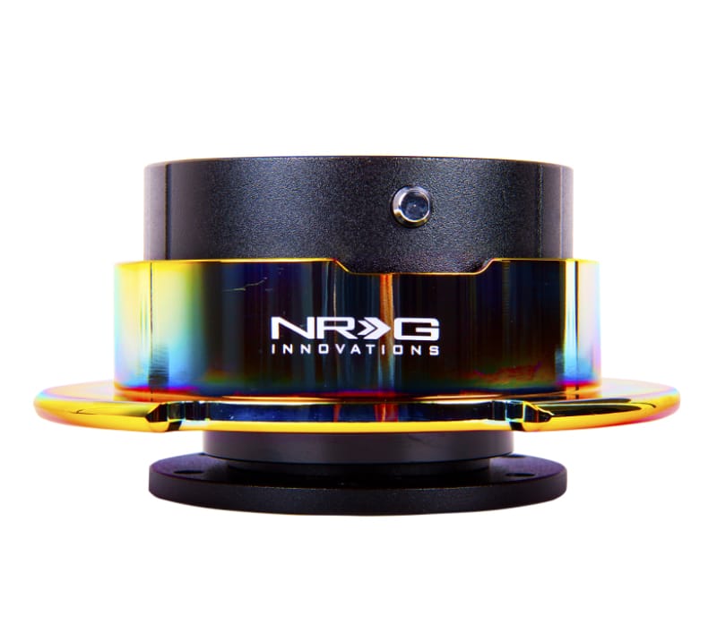 NRG — NRG Quick Release Gen 2.5 - Black Body / Neochrome Ring