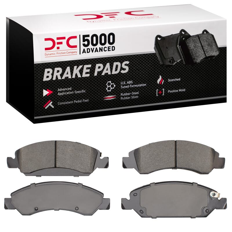 DFC — DFC 09-20 Chevrolet Tahoe Front 5000 Advanced Low Metallic Brake Pads