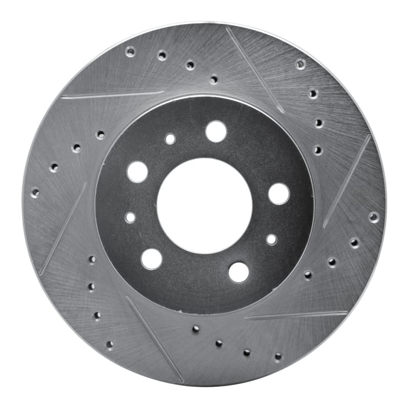 R1 Concepts — R1 95-97 Ford Crown Victoria Front Left Drilled & Slotted Silver Brake Rotor
R1 Brake Rotor Drill