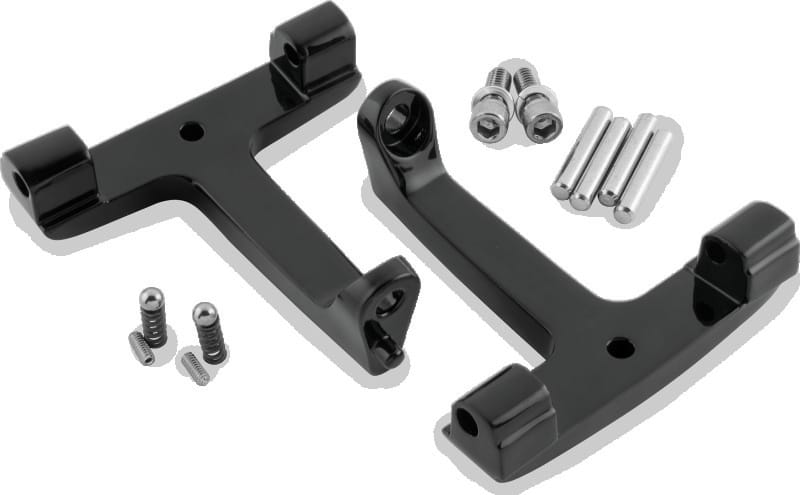 Bikers Choice — Passenger Floorboard T-Brackets Black