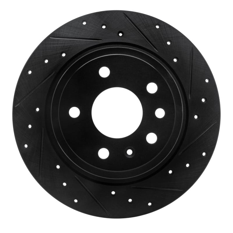 R1 Concepts — R1 99-10 Saab 9-5 Rear Right Drilled & Slotted Black Brake Rotor
R1 Brake Rotor Drill