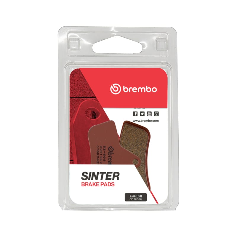 Brembo OE Powersports — Brembo OE 99-04 Arctic Cat 2x4/4x4 250cc Sinter Brake Pad - Front
