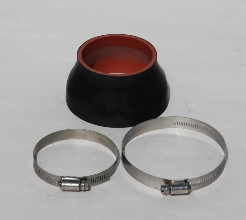 Granatelli Motor Sports — Granatelli 4in-3.5in Silicone Reducer Sleeve w/Clamps
Exhaust Pipe Adapter