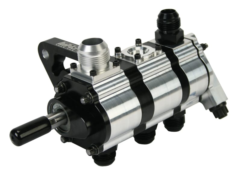 Moroso — Moroso T3 Series 3 Stage Dry Sump Oil Pump - Tri-Lobe - Left Side - 1.200 Pressure