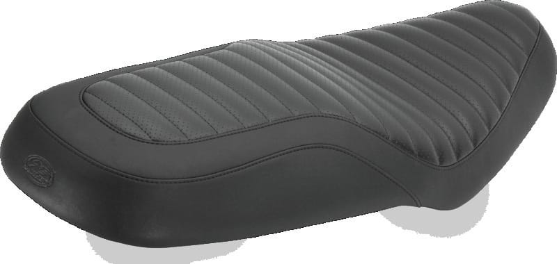 Mustang Motorcycle — Mustang 01-15 Triumph Bonneville, T100,Scrambler, Thruxton, 2012 SE 1PC Classic Seat - Black