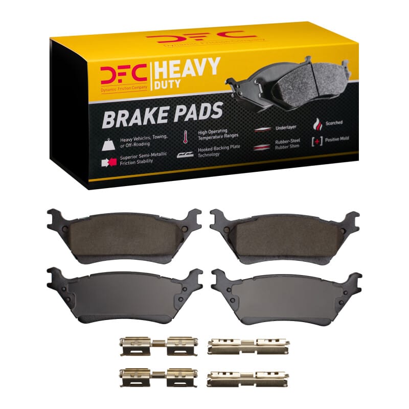 DFC — DFC 12-20 Ford F-150 RWD Rear Heavy Duty Pads and Hardware Kit
DFC Brake Pad Set