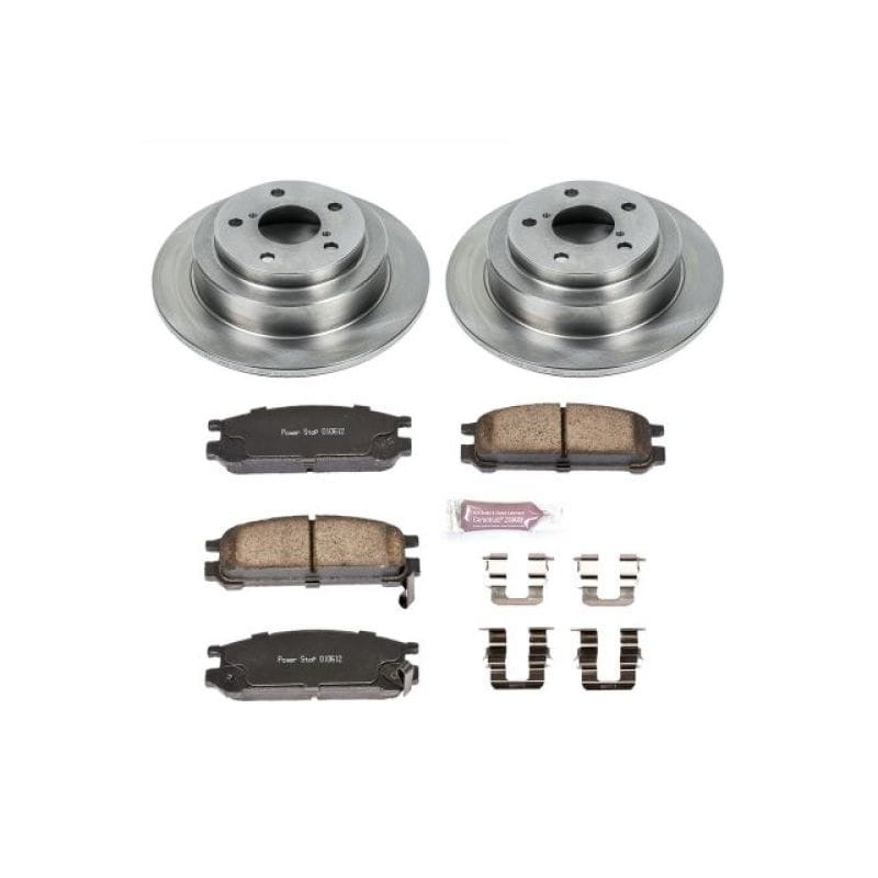 PowerStop — Power Stop 93-96 Subaru Impreza Rear Autospecialty Brake Kit